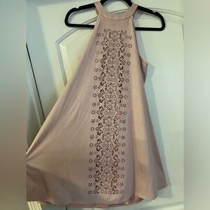 Altar’d State Blush Halter Dress